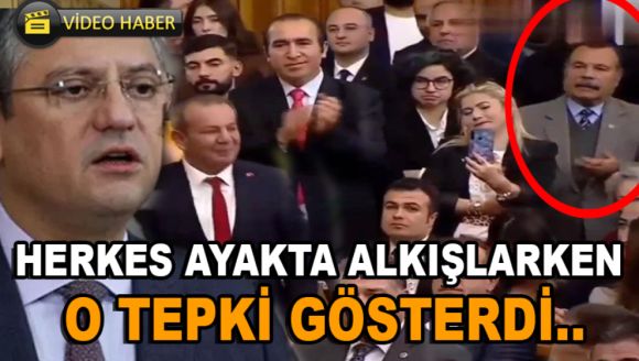 Tanju Özcan'ın ayakta alkışlatılmasına tepki!