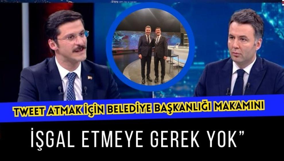 Demirkol,“Tweet atmak için belediye başkanlığı makamını işgal etmeye gerek yok”