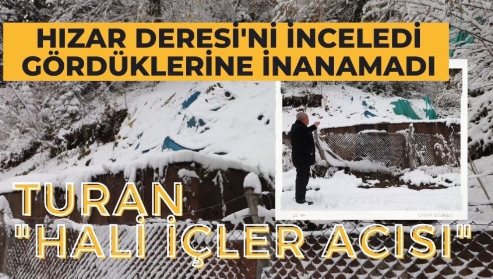 HIZAR DERESİ'Nİ İNCELEDİ GÖRDÜKLERİNE İNANAMADI