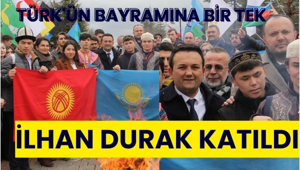 TÜRK'ÜN BAYRAMINA BİR TEK İLHAN DURAK KATILDI