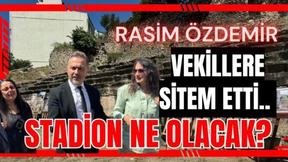 Rasim Özdemir, vekillere sitem etti.. Stadion ne olacak?