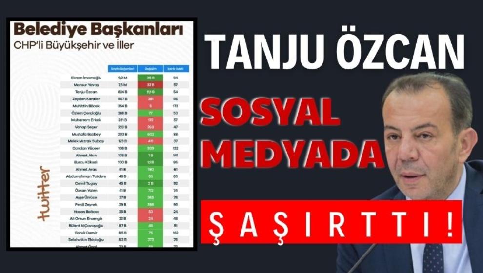 Başkan Özcan, sosyal medyada şaşırttı!