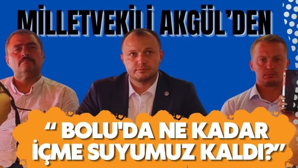 Bolu'da ne kadar içme suyu kaldı?