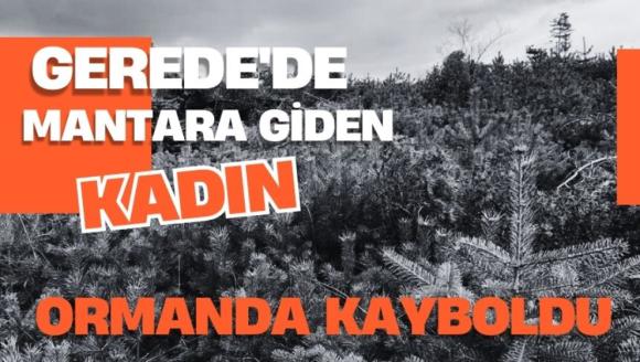 Geredeʼde Mantara Giden Kadın Ormanda Kayboldu