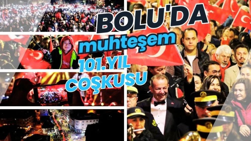 Bolu'da muhteşem 101.yıl coşkusu