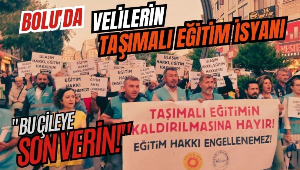 Bolu'da velilerin taşımalı eğitim isyanı, 