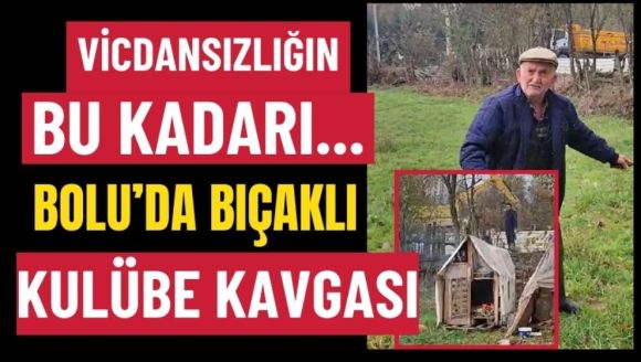 Bolu'da bıçaklı kulübe kavgası