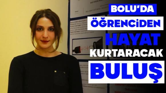 Bolu'da Öğrenciden Hayat Kurtaracak Buluş