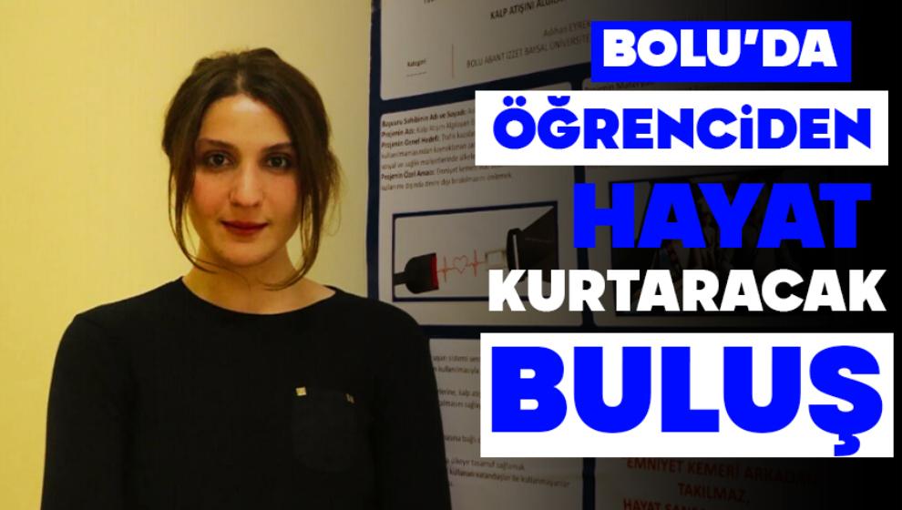 Bolu’da Öğrenciden Hayat Kurtaracak Buluş