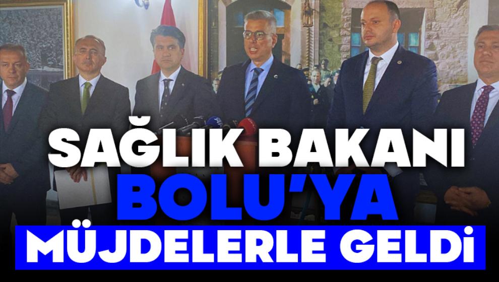 Sağlık Bakanı Bolu için hastane müjdesini verdi