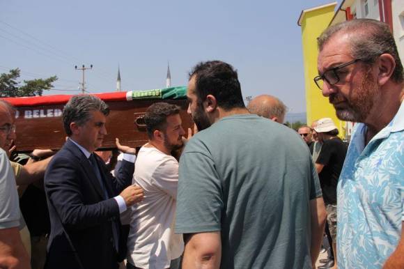 Bolulu yangın şehidi son yolculuğuna uğurlandı