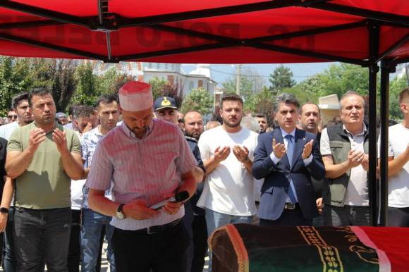 Bolulu yangın şehidi son yolculuğuna uğurlandı