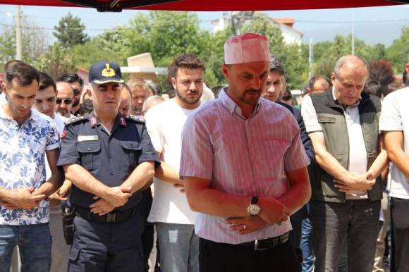 Bolulu yangın şehidi son yolculuğuna uğurlandı