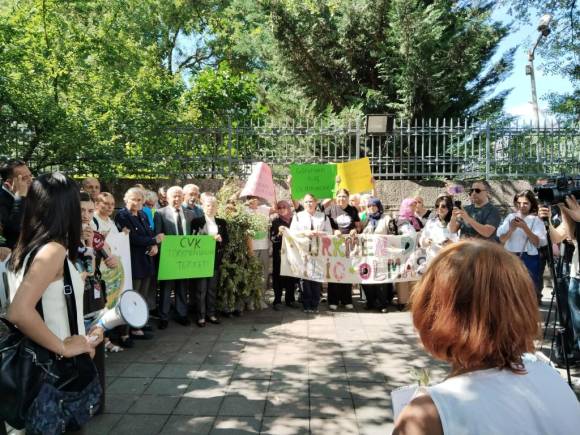 “Toprağımızı Vermiyoruz!” Sloganıyla Binler TBMM Önünde Buluştu