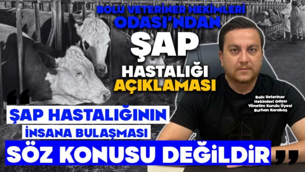 Bolu Veteriner Hekimleri Odası’ndan Şap Hastalığı Açıklaması