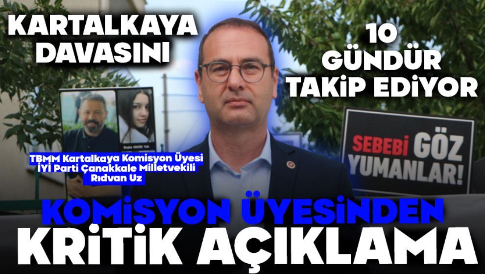 KOMİSYON ÜYESİNDEN KRİTİK AÇIKLAMA