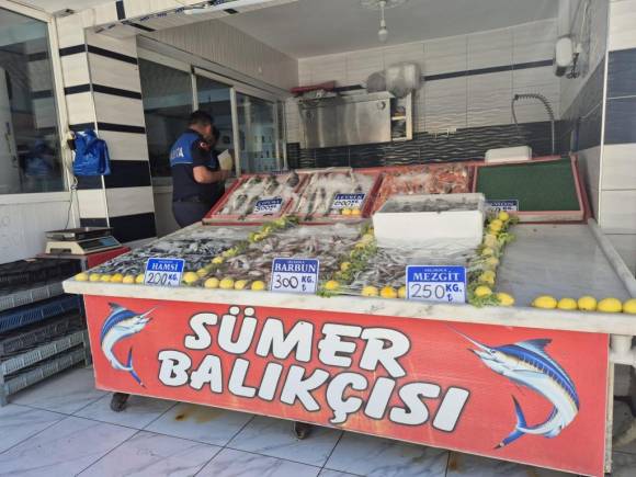 Bolu'da Balık Tezgâhlarına Denetim