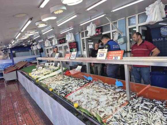 Bolu'da Balık Tezgâhlarına Denetim