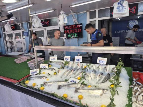 Bolu'da Balık Tezgâhlarına Denetim