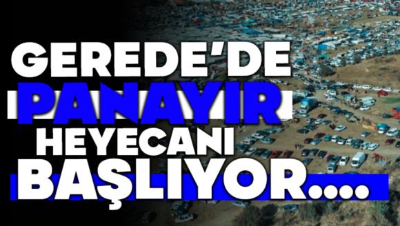 Gerede'de Panayır Heyecanı Başlıyor