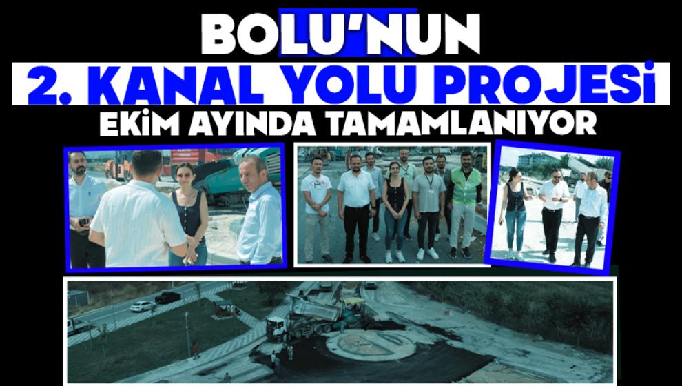 Bolu'nun 2. Kanal Yolu Projesi Ekim Ayında Tamamlanıyor