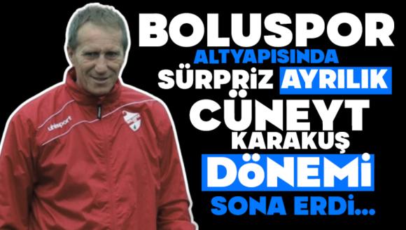 Boluspor'da Altyapıda Ayrılık!