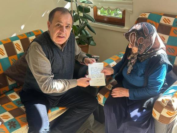 Bolulu Hatice Teyzeye İmamoğlu'ndan Mektup