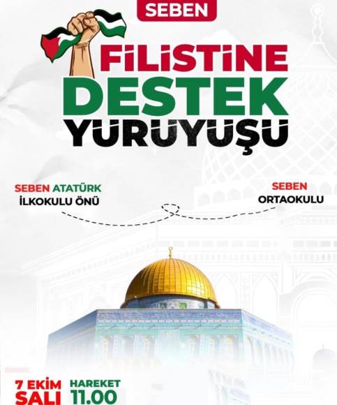 Sebenli Öğrenciler, Filistinle Omuz Omuza