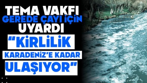 Tema Vakfı Gerede Çayı İçin Uyardı   “Kirlilik Karadeniz'e Kadar Ulaşıyor”