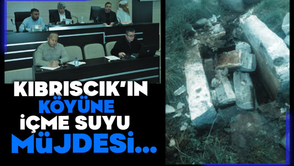 Kıbrıscık'ın Köyüne İçme Suyu Müjdesi…