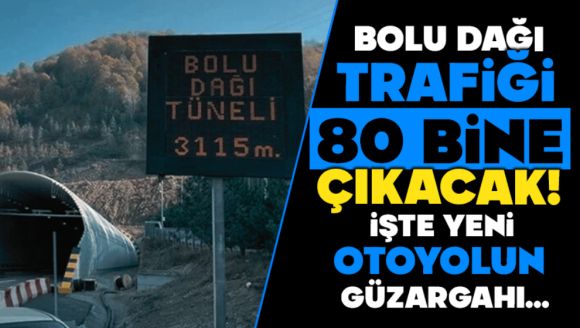 Bolu Dağı Trafiği 80 Bine Çıkacak!