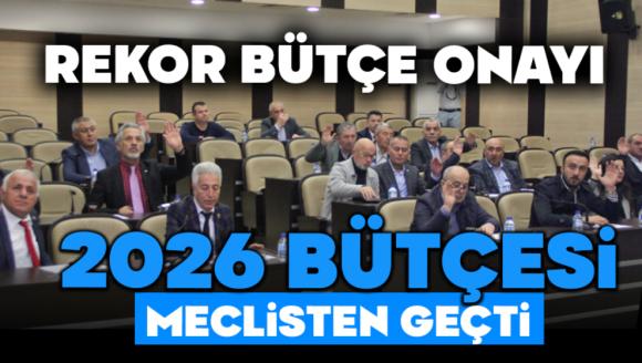 Rekor Bütçe Onayı, 2026 Bütçesi Meclisten Geçti