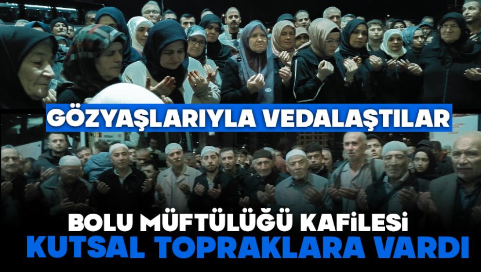 Bolu Müftülüğü Kafilesi Kutsal Topraklara Vardı