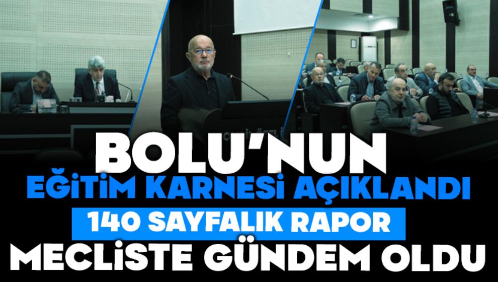 Bolu'nun Eğitim Karnesi Açıklandı