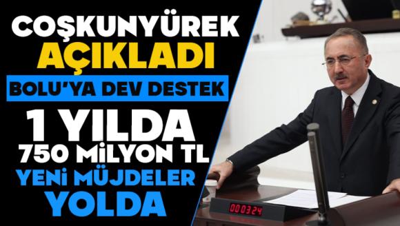 Bolu'ya Dev Destek: 1 Yılda 750 Milyon Tl, Yeni Müjdeler Yolda
