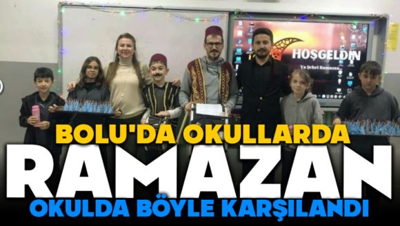 Bolu'da Okullarda Ramazan Etkinlikleri Başladı