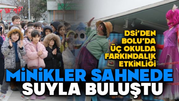 Miniklere Su Tasarrufu Dersi Sahneye Taşındı