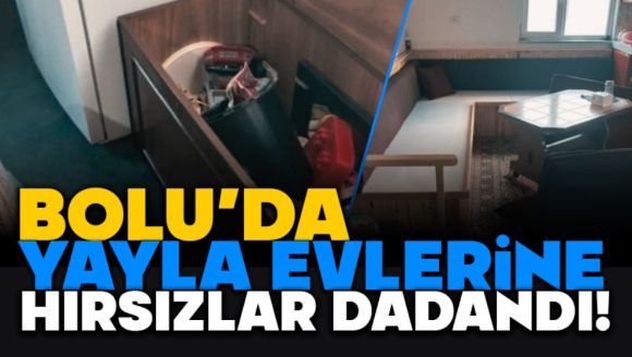 Yayla Evlerine Hırsızlar Dadandı!