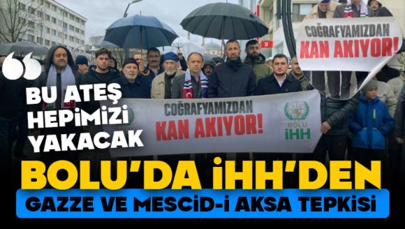 Bolu'da Bölgesel Gelişmelere Tepki “Bu Ateş Hepimizi Yakacak”