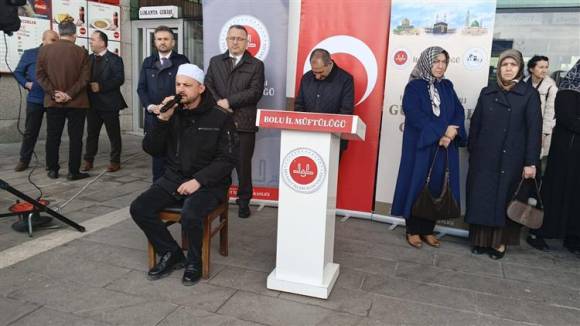 Bolu'dan Şevval Umresi Kafilesi Dualarla Uğurlandı