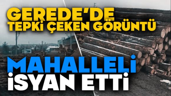 Gerede'de Tepki Çeken Görüntü, Mahalleli İsyan Etti