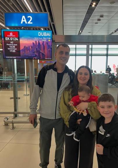 Rüzgar Bebek Dubai'ye Uçtu