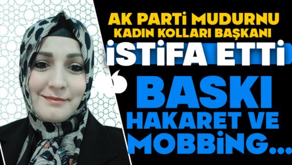 Ak Parti Mudurnu Kadın Kolları Başkanı İstifa Etti “Baskı, Hakaret Ve Mobbing…”