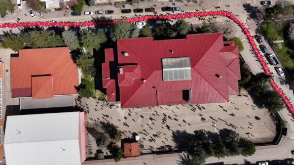 Bolu’da Dev Bayraklı 23 Nisan Yürüyüşü