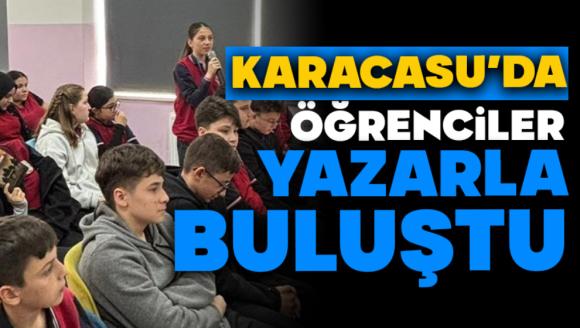 Karacasu'da Öğrenciler Yazarla Buluştu
