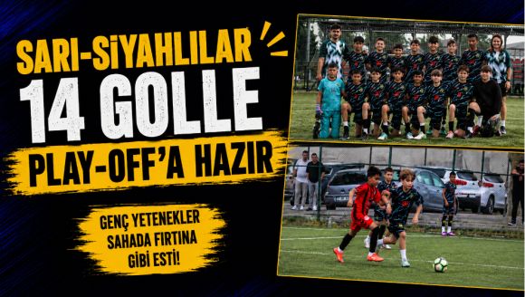 Sarı-Siyahlılar 14 Golle Play-Off'a Hazır