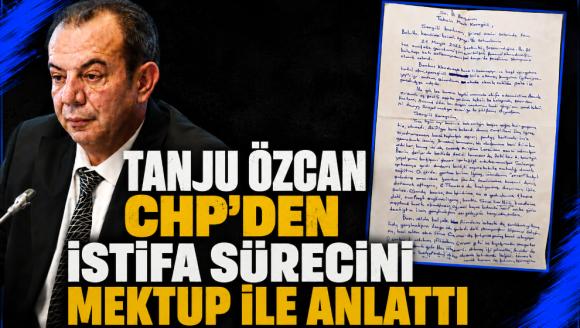 Tanju Özcan CHP'den İstifa Etti