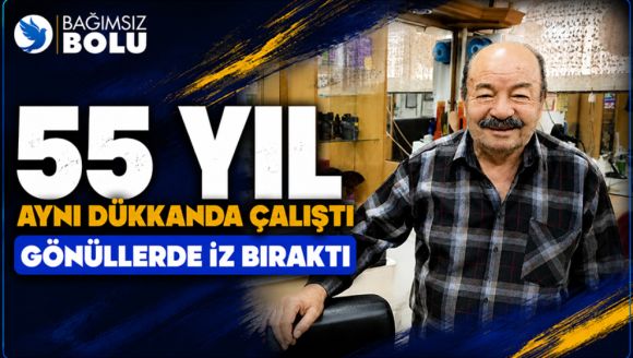 55 Yıl Aynı Dükkânda Çalıştı, Gönüllerde İz Bıraktı