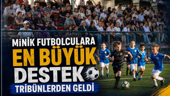 Aileler de Tribünlerde Heyecana Ortak Oldu