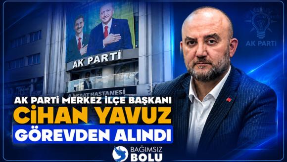 Bolu'da AKP'li Başkan Görevden Alındı